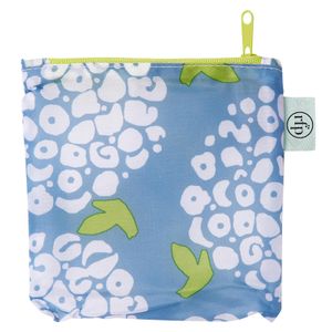 Hydrangea Blue blu Reusable Shopping Bag 3