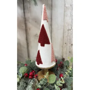 Small Cone Tree With Tree 15.5x4.5x4.5in 1