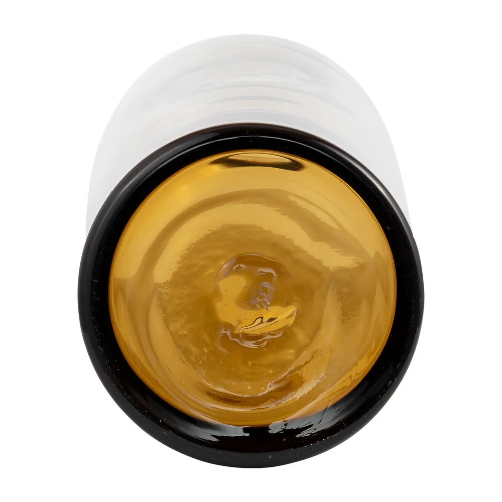 JORDANCROSS ORANGE GLASS VASE 20 (IN)
