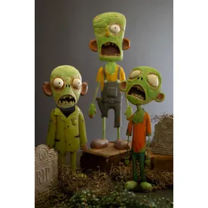 Set of 3 Spooky Halloween Creatures 4