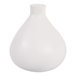 DUTTONSIDE WHITE VASE 9 (IN) 1