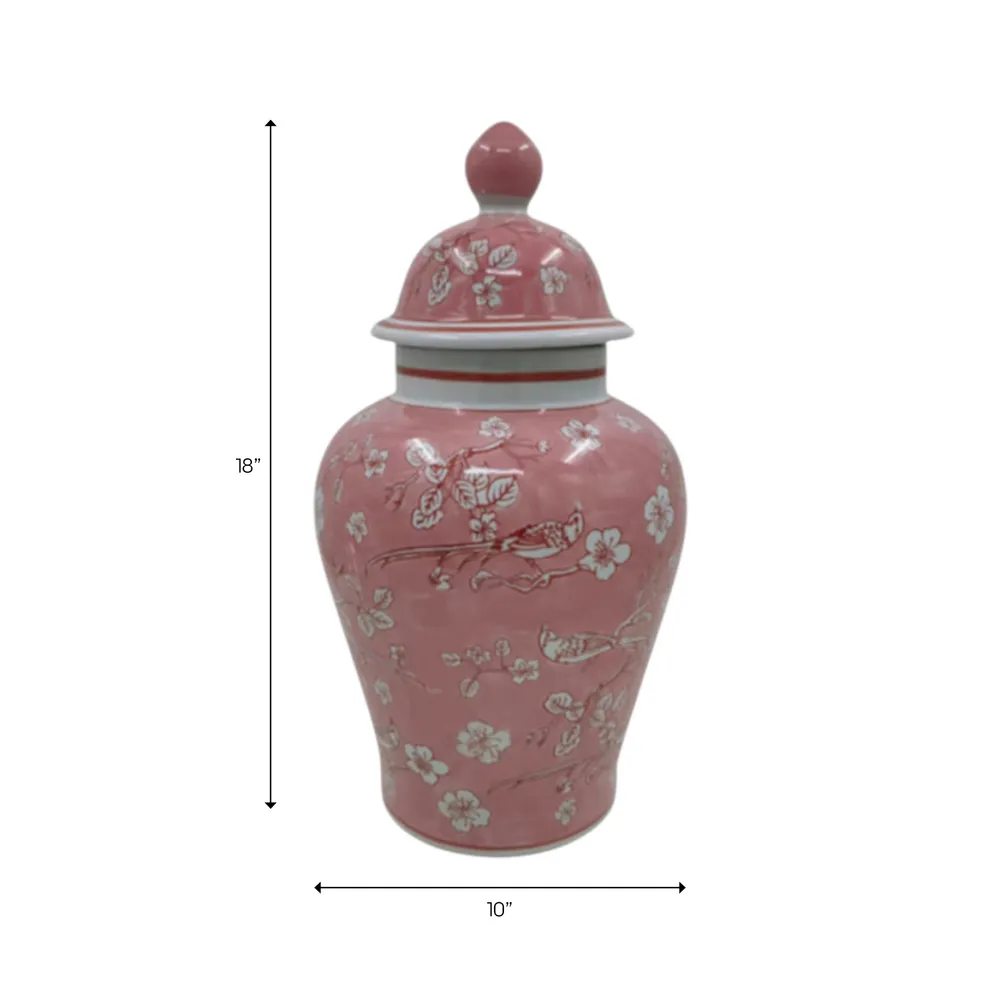 BAKERRIDGE PINK CHINOISERIE 18 (IN)
