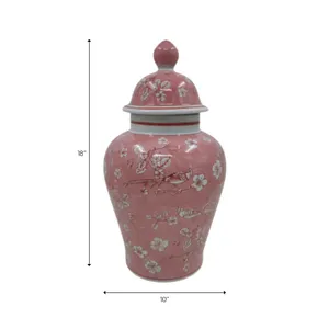 BAKERRIDGE PINK CHINOISERIE 18 (IN) 5