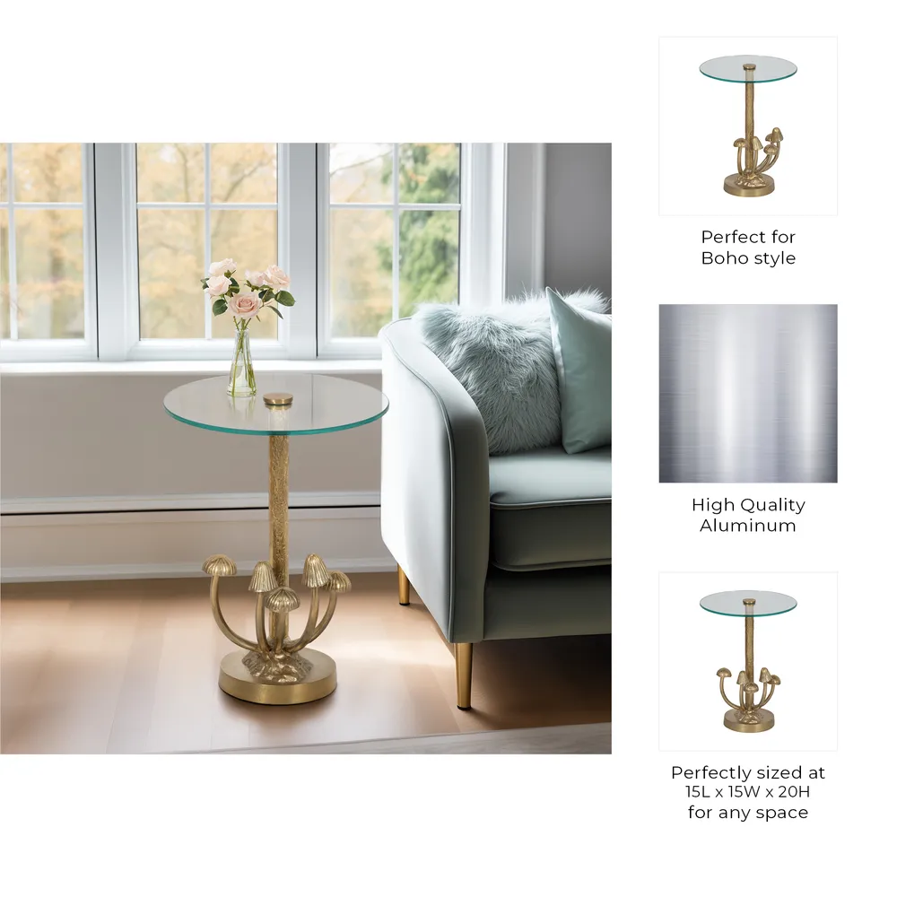 VALEWOOD GOLD TABLE 20 (IN)
