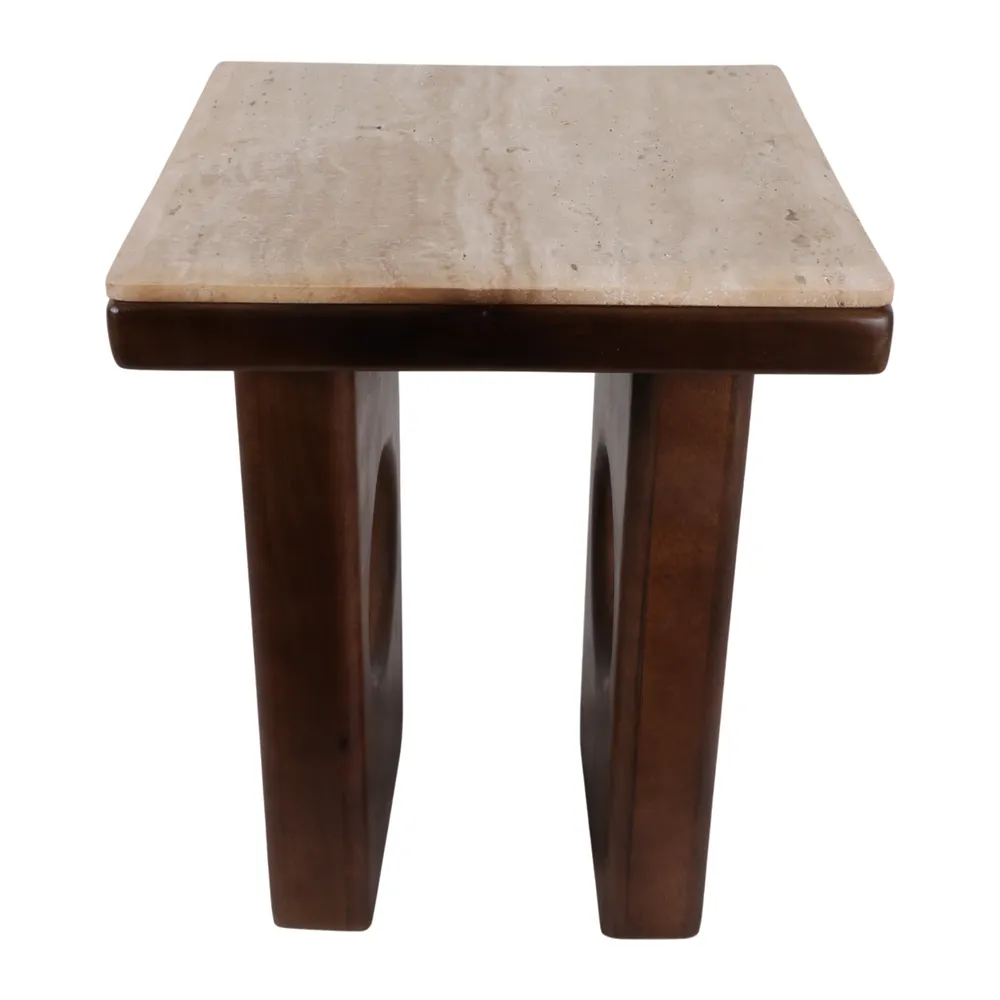 ELWINPARK TAN TABLE 21 (IN)