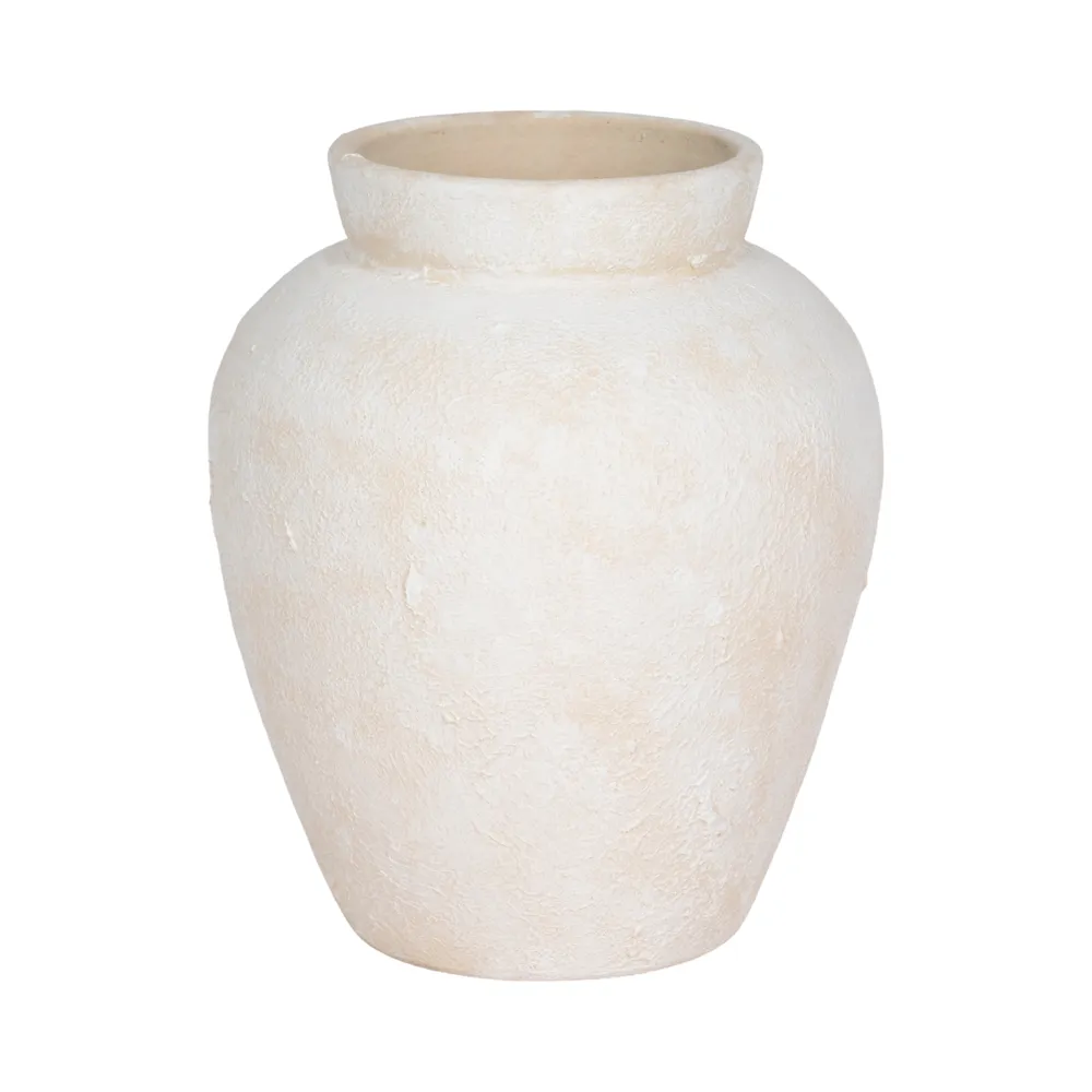 TROYSTONE IVORY VASE 12 (IN)