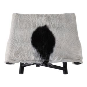 COLBYBEACH BLACK STOOL 16 (IN) 8