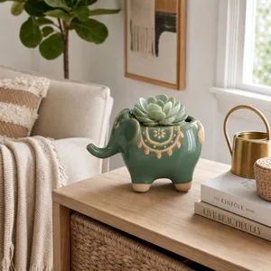MIASTONE GREEN PLANTER 5 (IN) 2