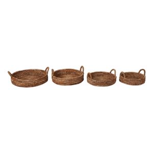 RIPLEYMORE SET OF 4 TAN TRAY 9 (IN) 3