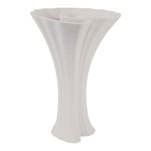 WRENMORE WHITE VASE 11 (IN) 4