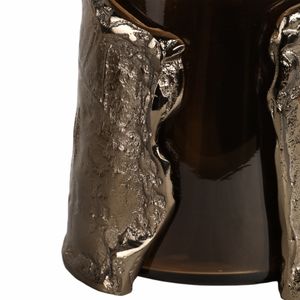 BAXTERMILL BROWN CANDLE HOLDER 15 (IN) 7