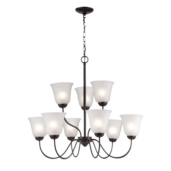 Conway 29'' Wide 9-Light Chandelier - Oil Rubbed Bronze