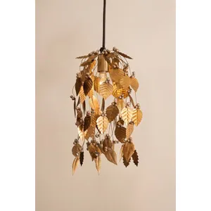 Antique Gold Vines Pendant Light 4