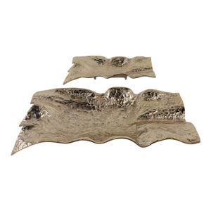 WAYLANDFORD SET OF 2 GOLD TRAY 3 (IN) 3
