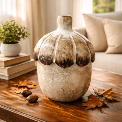 Timbered Treasure Acorn 2.75x4in