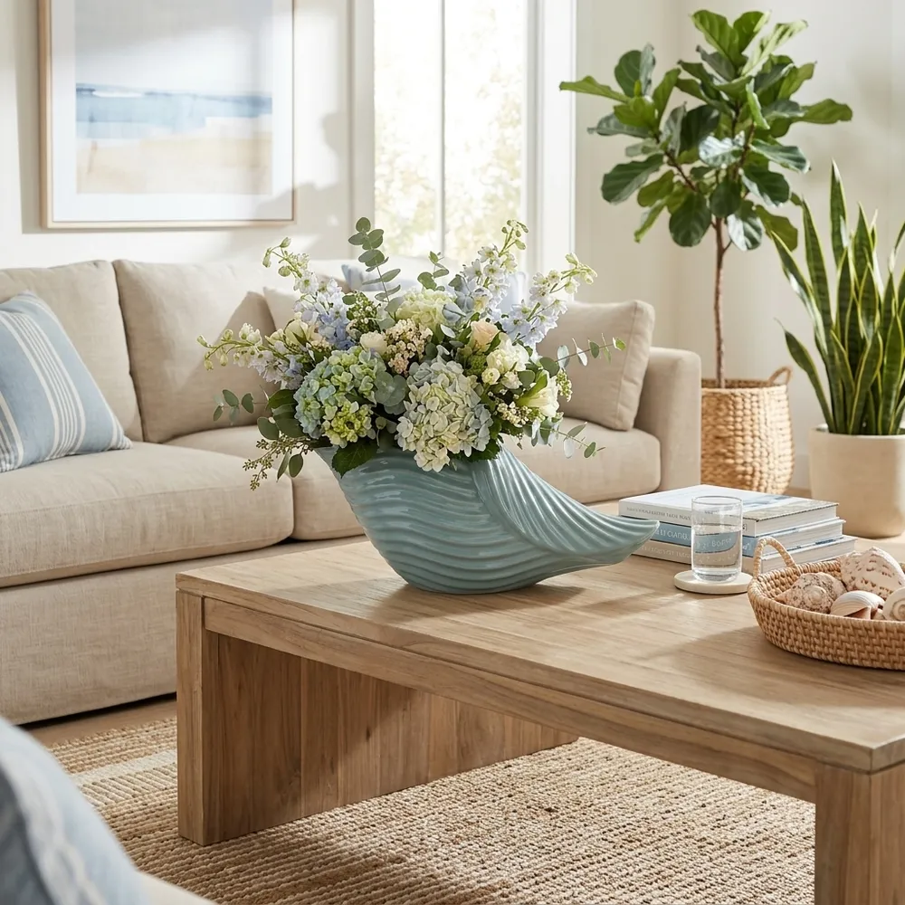DEANSIDE BLUE PLANTER 8 (IN)