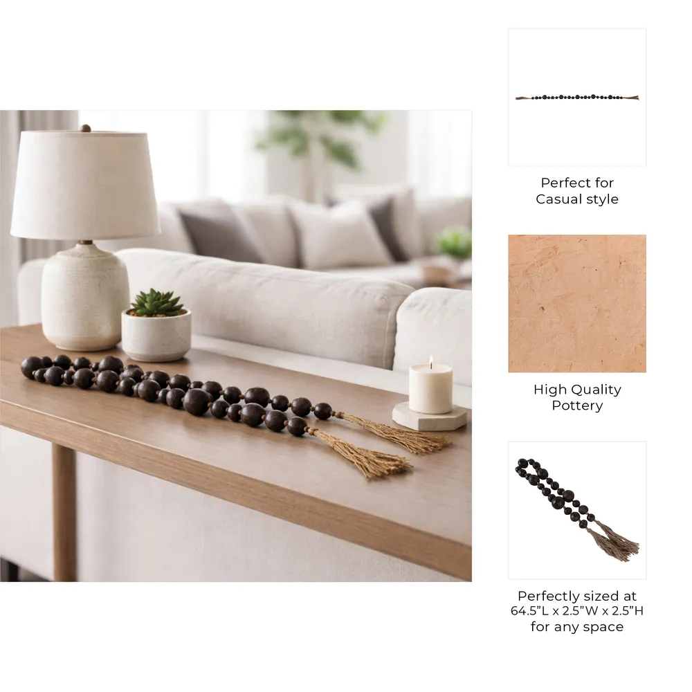 LAWSONCROSS BROWN BEAD 3 (IN)