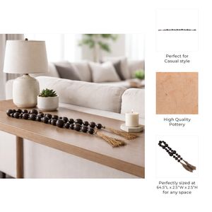 LAWSONCROSS BROWN BEAD 3 (IN) 10