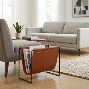 HEYDONDALE BROWN MAGAZINE RACK 14 (IN) 11