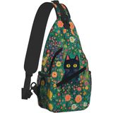 CROSS-BODY BACKPACK - WATERCOLOR HIBISCUS 1