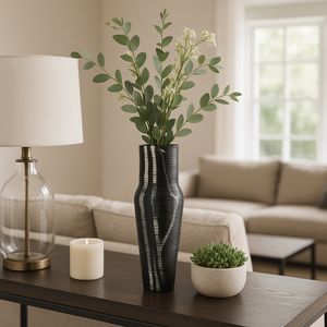 SAGEVALE GRAY VASE 17 (IN) 2