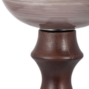 HENLEYSTONE PINK GLASS 24 (IN) 4