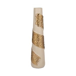 GREERWAY WHITE GLASS VASE 22 (IN) 1