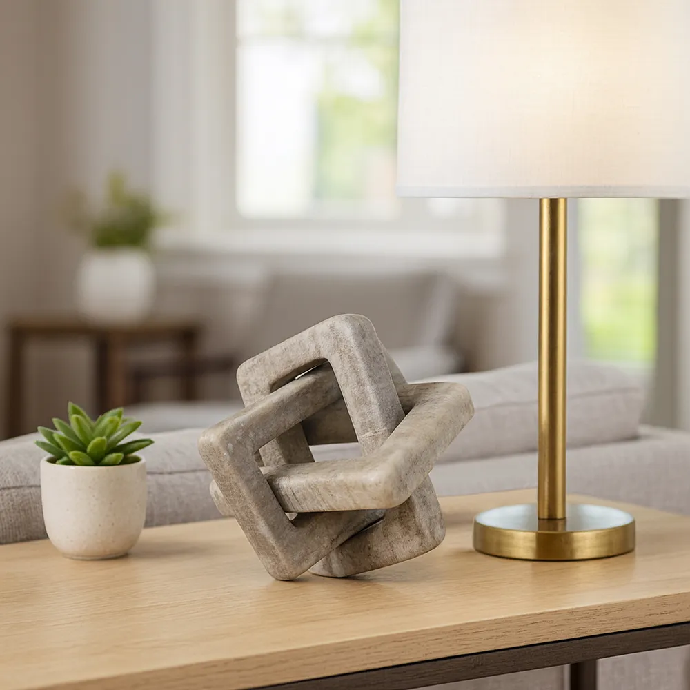BIRCHCROSS BEIGE DECOR 7 (IN)