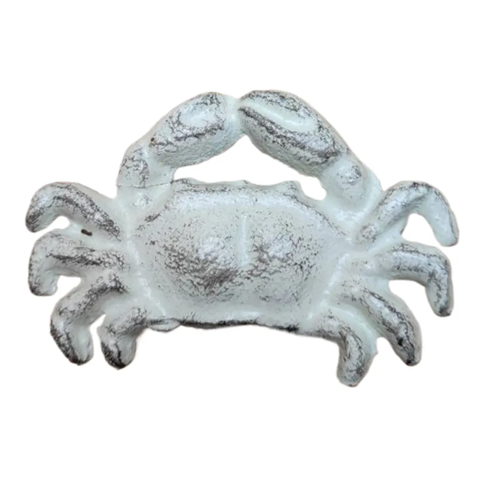 2-1/2" CRAB DRAWER PULL WHITE C/I
