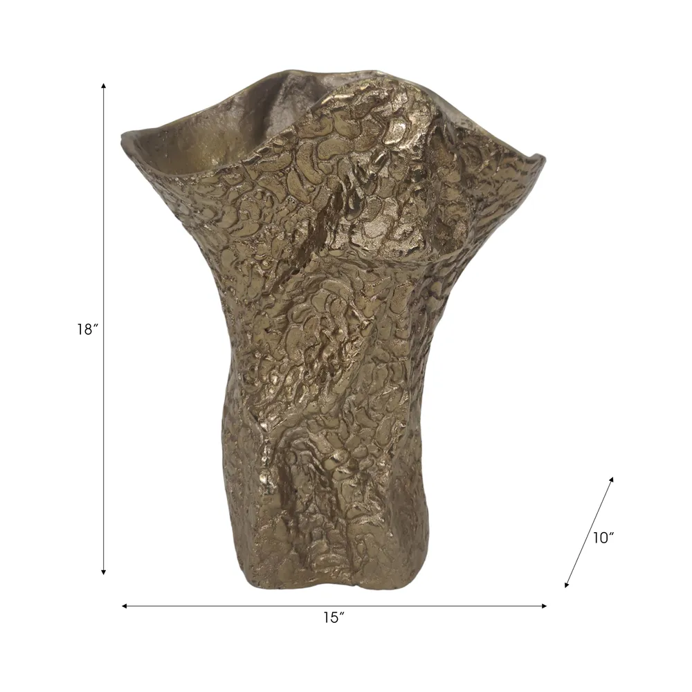 DALTONHAM GOLD VASE 18 (IN)