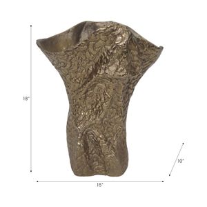 DALTONHAM GOLD VASE 18 (IN) 7