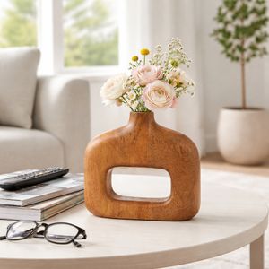 BAYFIELD BROWN VASE 7 (IN) 12