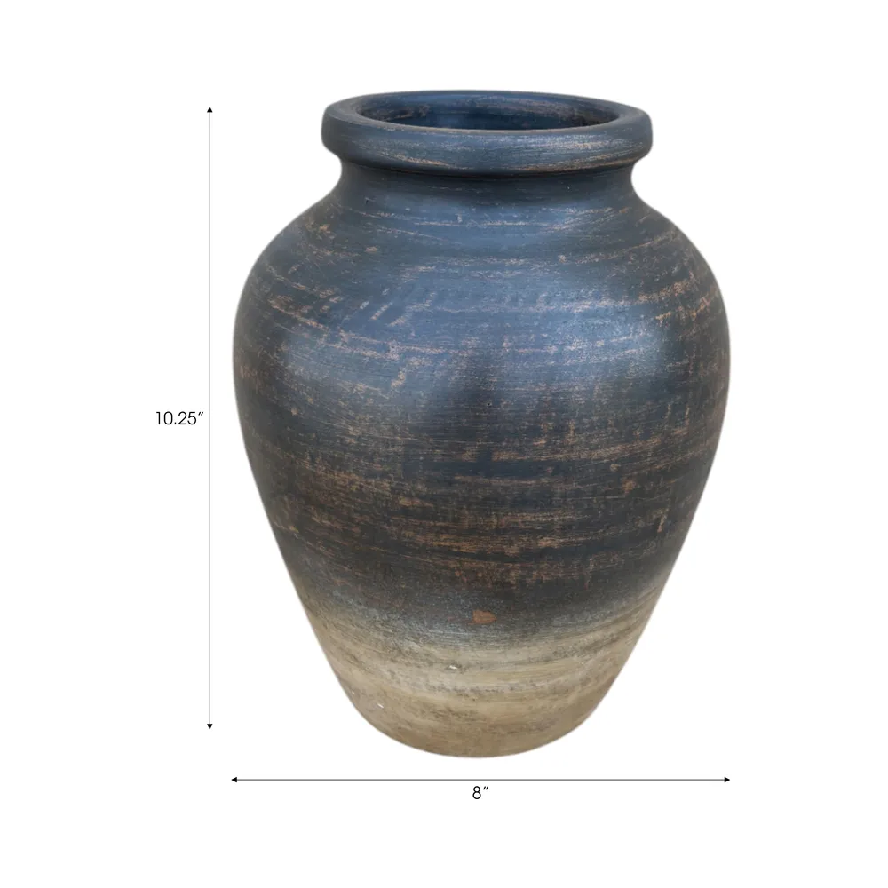 HAWLEYWORTH BROWN VASE 11 (IN)