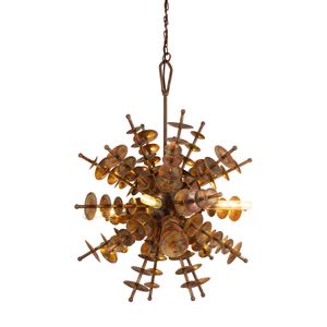 Sigma 28'' Wide 4-Light Chandelier - Autumn Brass 4