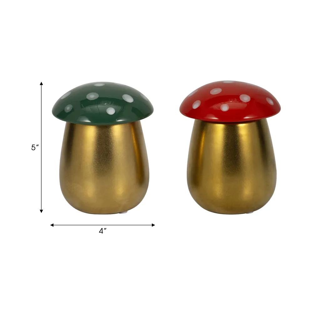 LINDENPARK SET OF 2 SANTAL SPRUCE CANDLE 5 (IN)