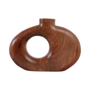 GRIFFINMOOR BROWN VASE 7 (IN) 5