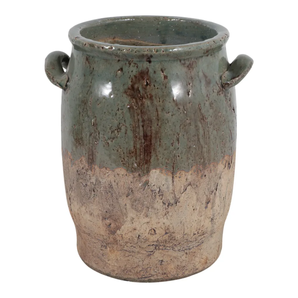 EVANDERWICK GREEN VASE 12 (IN)