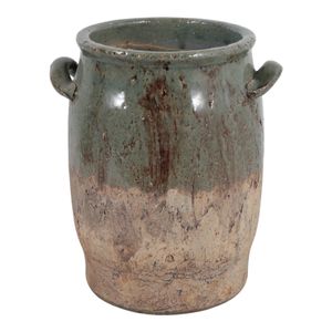 EVANDERWICK GREEN VASE 12 (IN) 6