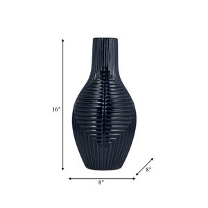 ROBINFIELD BLUE VASE 16 (IN) 9