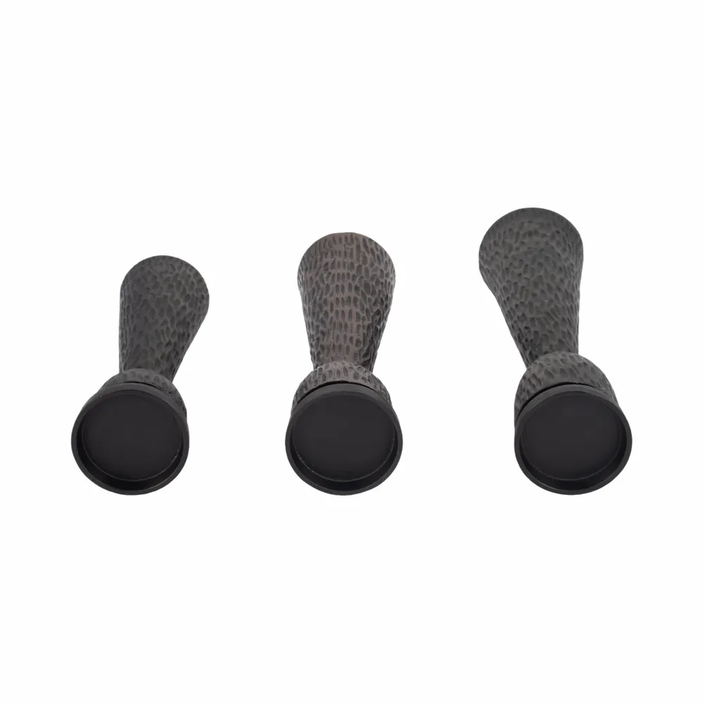 GARNERFORD SET OF 3 BLACK CANDLE HOLDER 16 (IN)