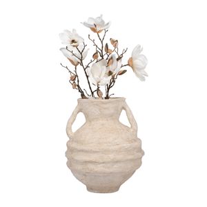 FERRIS WHITE VASE 15 (IN) 4