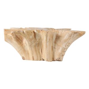 SHELTONFIELD TAN COFFEE TABLE 18 (IN) 6
