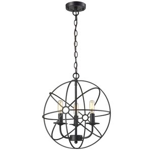 Yardley 16'' Wide 3-Light Chandelier - Oil Rubbed Bronze 1