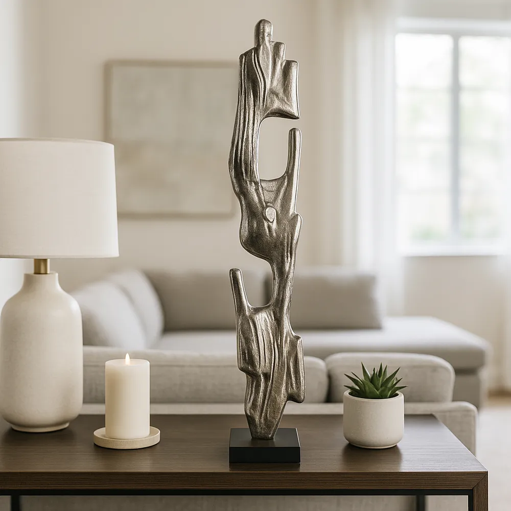 UPTONLAND SILVER DECOR 32 (IN)