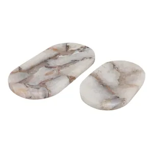 OPALDALE SET OF 2 IVORY TRAY 1 (IN) 3