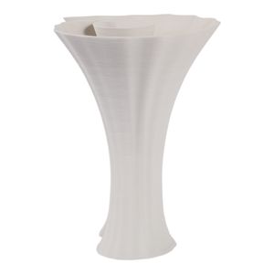 WRENMORE WHITE VASE 14 (IN) 6