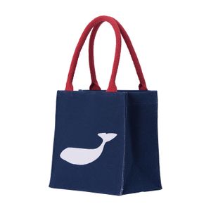 Whale Navy Reusable Itsy Bitsy Gift Bag 4