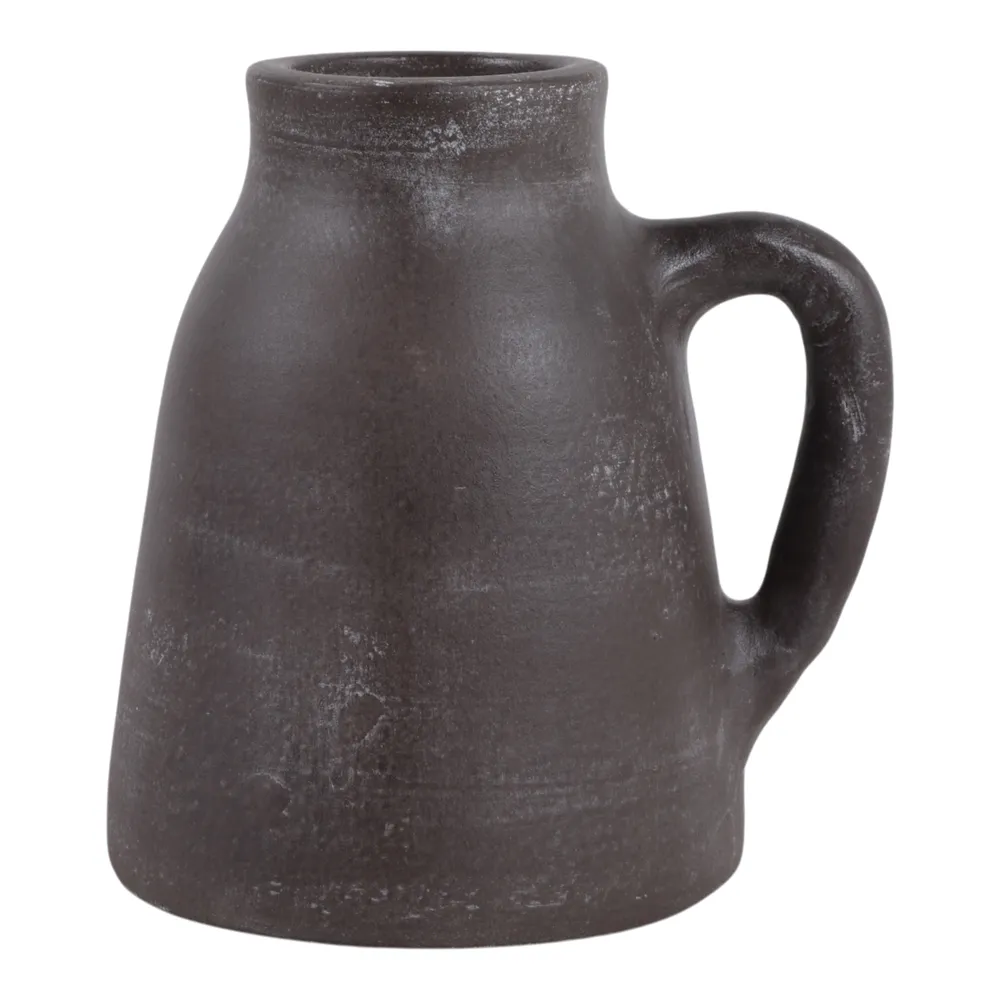 SHERMANCLIFF BROWN VASE 9 (IN)