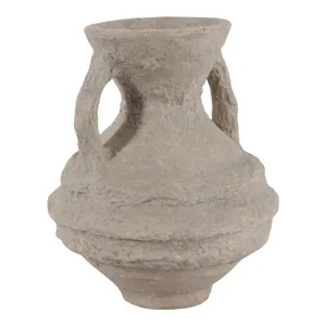 FERRIS TAUPE VASE 10 (IN) 4