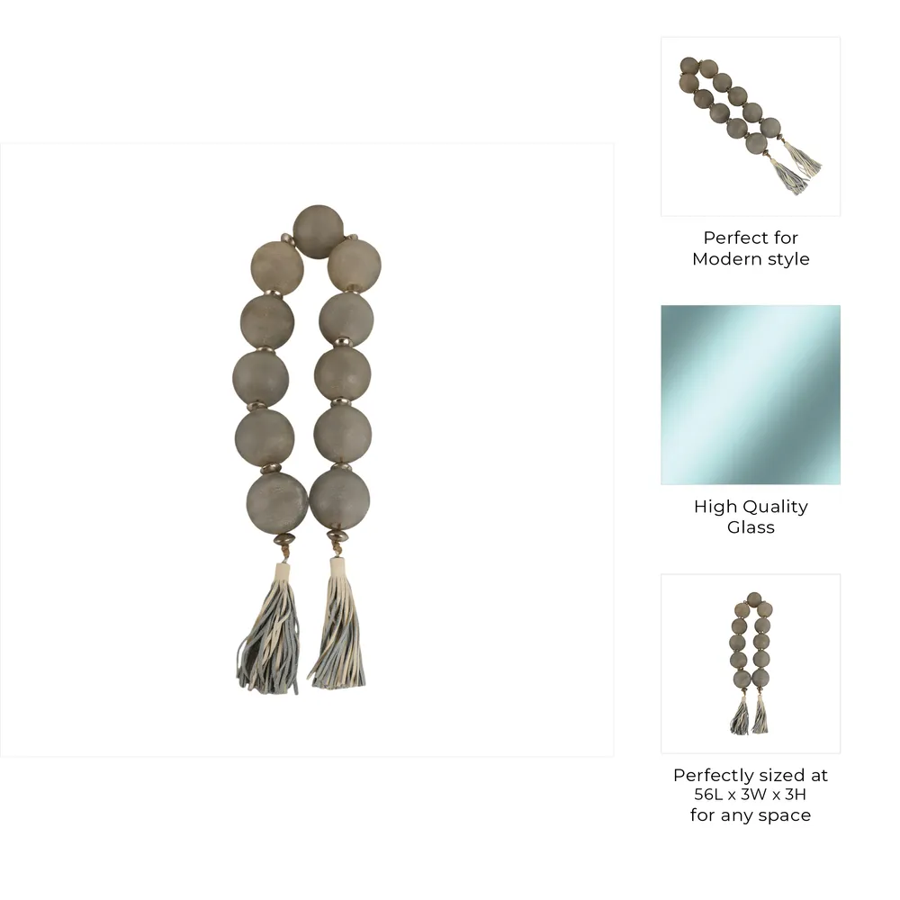 CALVINDALE BLUE BEAD 3 (IN)